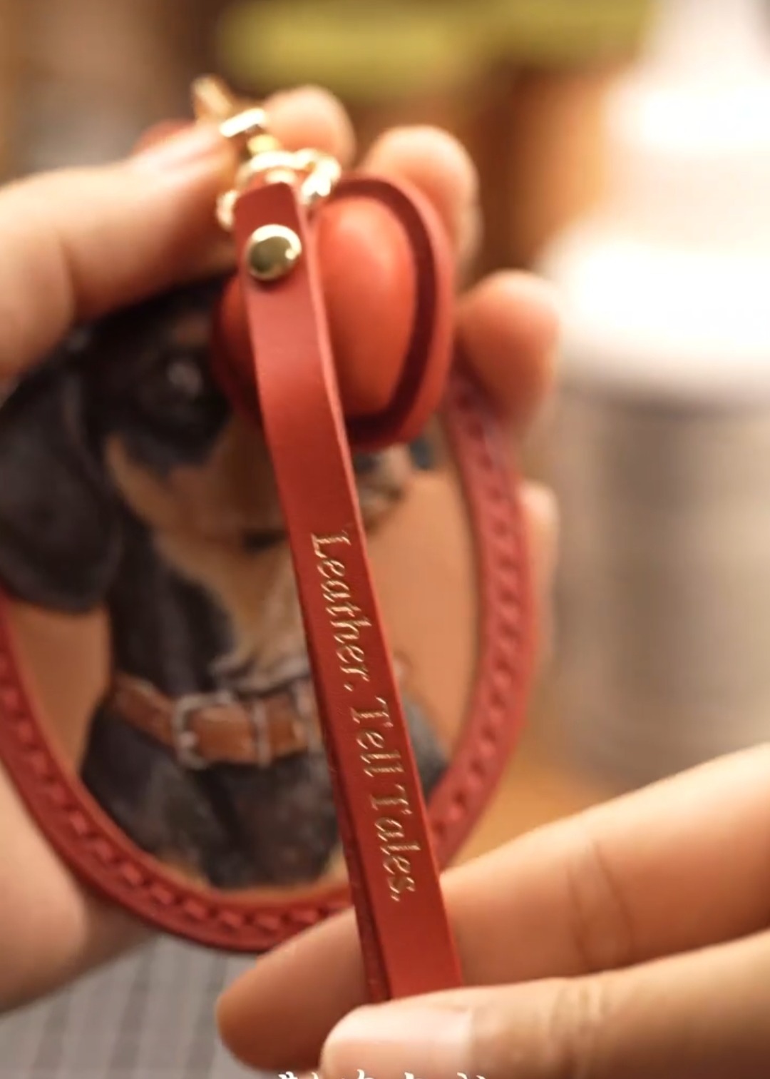 Handmade Custom Dog Tag | Personalized Pet ID Tag with Engraved Name - Image 2
