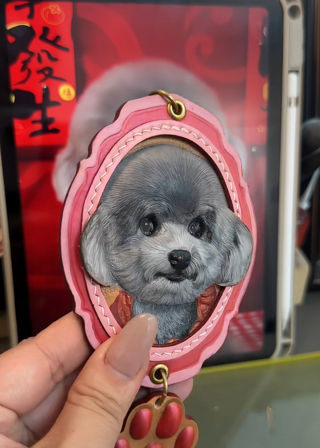 Handmade Custom Dog Tag | Personalized Pet ID Tag with Engraved Name - Image 6