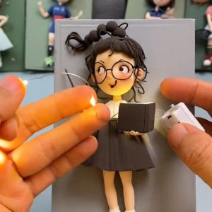 The Little Teacher with a Magic Wand