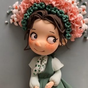 The Flower Crown Girl of the Spring Village