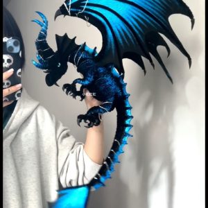 The Midnight Wyrm of the Deep Blue